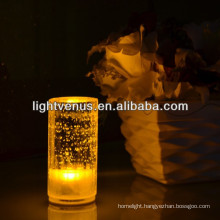 Transparent crystal rechargeable LED Dinner Table Lamp